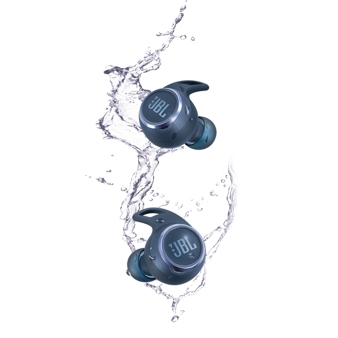 JBL Reflect Aero TWS - Blue - True wireless Noise Cancelling active earbuds - Detailshot 1 image number null